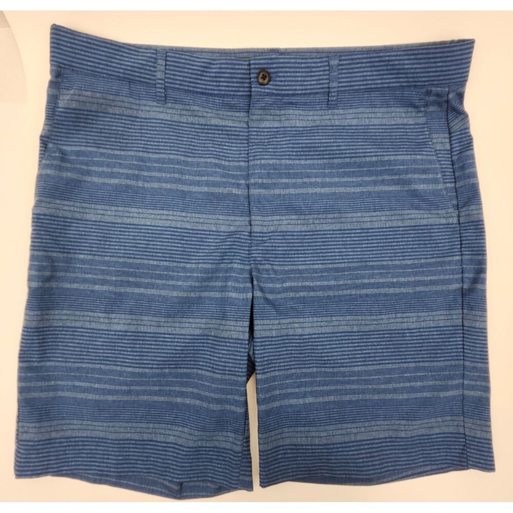 PGA Tour Mens Shorts Blue Size 36 Waist Casual Golf Shorts